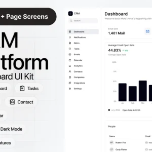 CRM Dashboard UI Kit