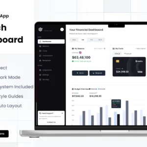 Fintech Dashboard UI Kit