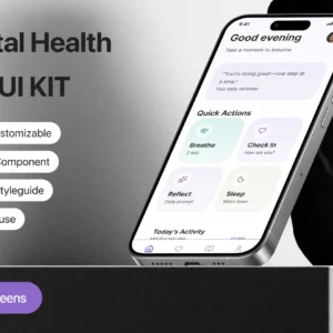 Mental Health App UI Kit