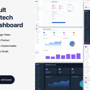 Vault Fintech Dashboard UI Kit